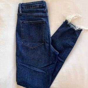 Good American Good Legs Dark Blue Skinny Jeans - Size 6 / 28